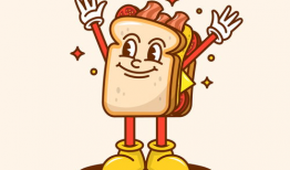 卡通三明治系列短视频,趣味美食短视频盛宴